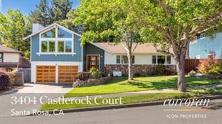3404 Castlerock Court ~ Santa Rosa Home for Sale