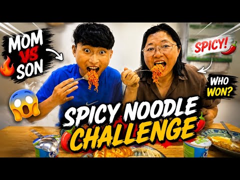 Challenge gone wrong 3x samyang 🥵 | fight with mom 😡 | #dailyvlog