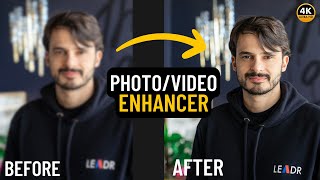 AI Video Enhancer - Enhance Your Video/Photo Quality | Enhance low-quality video to UHD