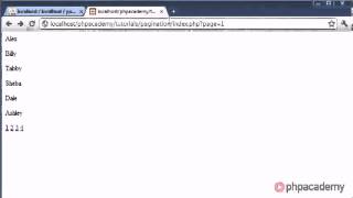 PHP Tutorials Easy Pagination (Part 1_3) [HD]