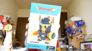 『中西の趣味探求動画』〜nanoblock「ドラゴンクエストⅠ 主人公」〜、、どちらかというとファイナルファンタジー派ですが、組み立てているうちに、あらためてドラクエやりたくなりました、、。