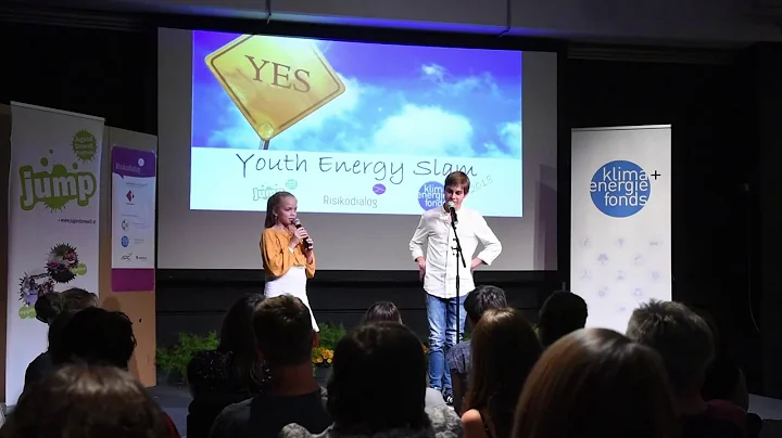 David Tritscher und Paula Kunkel beim Youth Energy...