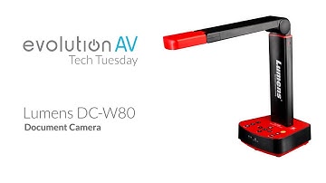 Tech Tuesday - Lumens DC-W80 Wireless Document Camera