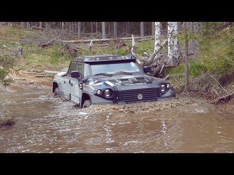 Комбат Т-98 offroad на броневике!