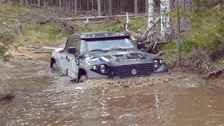 Комбат Т-98 offroad на броневике!