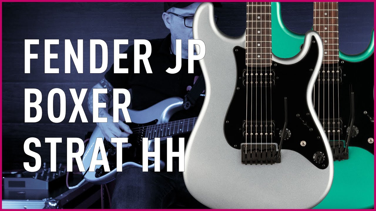 Fender Japan Boxer Series Stratocaster HH I Bax Music UK
