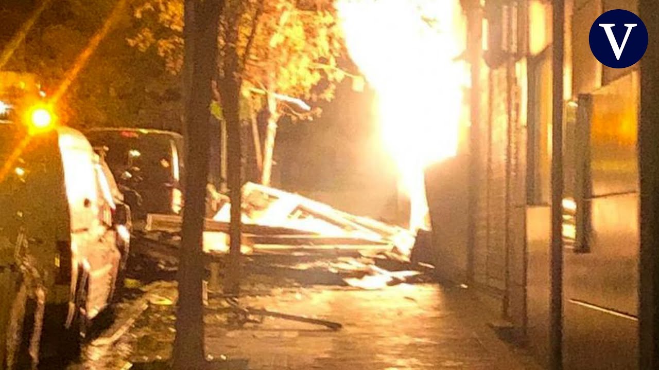 Dos heridos graves por una explosión de gas en un bar de Carabanchel ...
