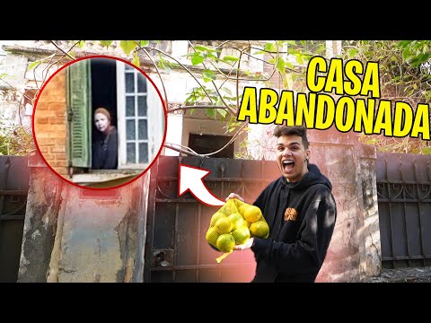 ELA APARECEU? VENDI LARANJA PRA MULHER DA CASA ABANDONADA?