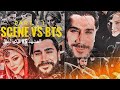 أوغور وديلين vs صلاح الدین وثريا (المشهد /الكواليس🎬)الجزء ١🔥♥️ |SÜRSEL VS DIĞUR (SCENE / part 1BTS🎬)