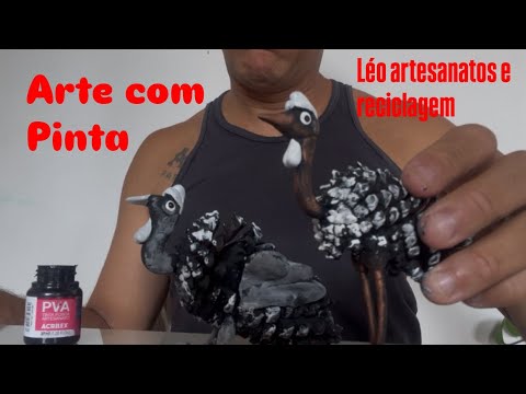 Arte na Pinha #artesanato
