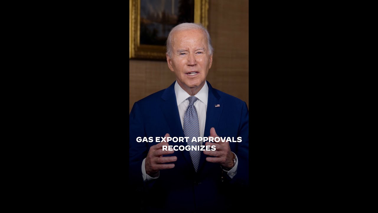 President Bidens paused pending decisions on Liquefied Natural Gas exports from the United States