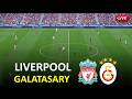 Liverpool Vs Galatasaray Live I UEFA Champions League Match Streaming I Video Game Simulation