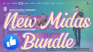 Fractal Midas Bundle (( GAME PLAY and REVIEW )) 1st Midas skin to have this pickaxe feature screenshot 5