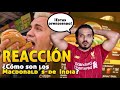 Indu reaccionando: Como son Mac Donalds en India || #ArayaVlogs #reaccionIndu