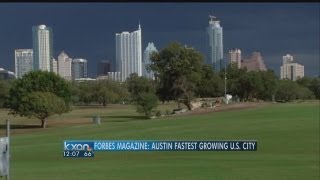 Austin fastest growing U.S. city
