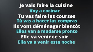 Celebrity Ejemplos de frases en futur proche (futuro próximo) @lenguafrancesa Net Worth