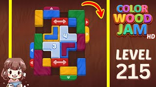 Color Wood Jam Level 215 Solution Walkthrough