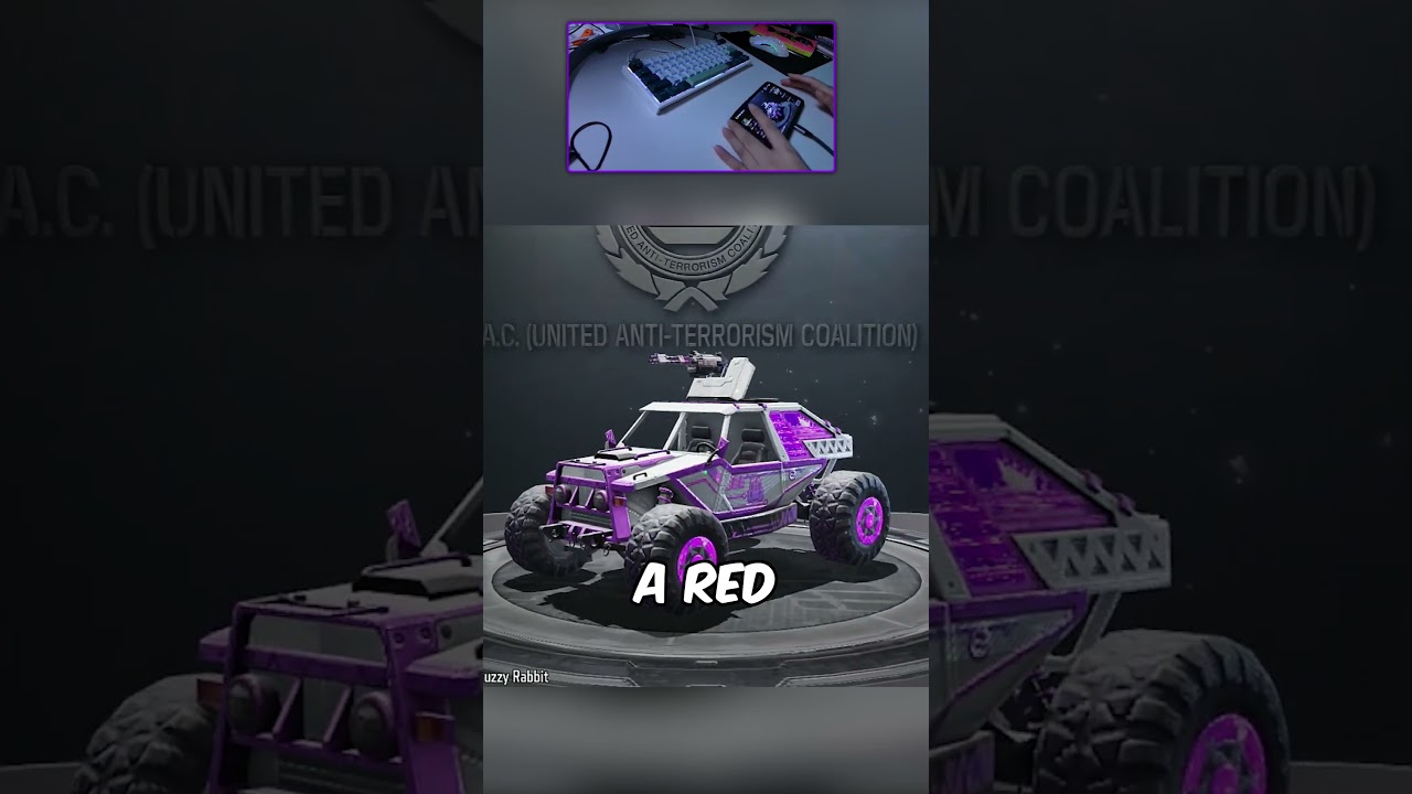 INSANE All RED Call of Duty Mobile Loadout!! #shorts