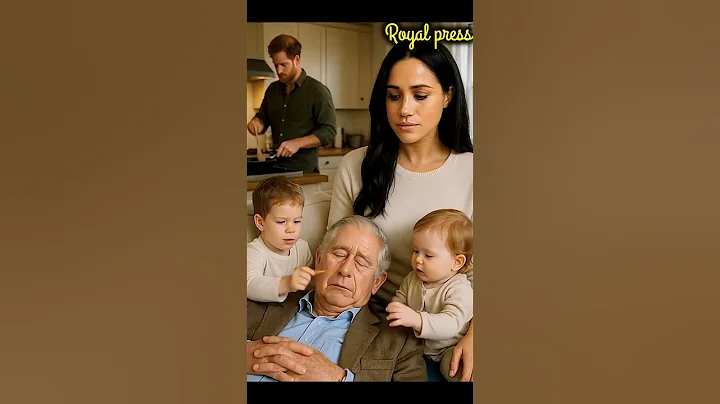 Lilibet and Archie playing with Prince Charles #lilibet #archie #meghanmarkle #charles #princeharry