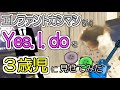 3歳児にエレファントカシマシの【Yes. I. do】を見せてみた