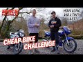 Cheap bike challenge with sam pilgrim vs chris northover  how long will they last