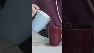 Two cups one guy