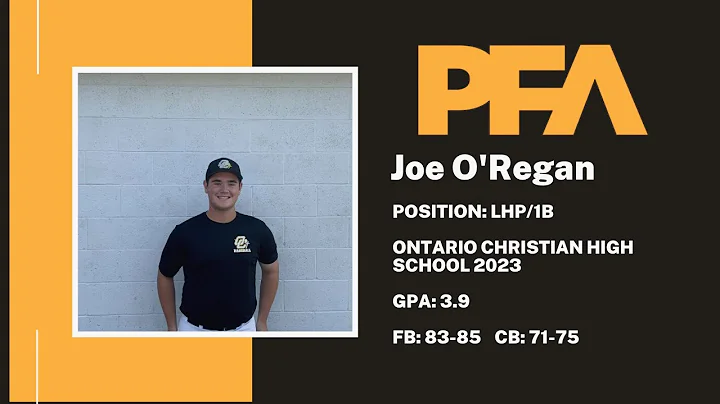 LHP/1B Joe O'Regan 2023 - October Showcase 2022