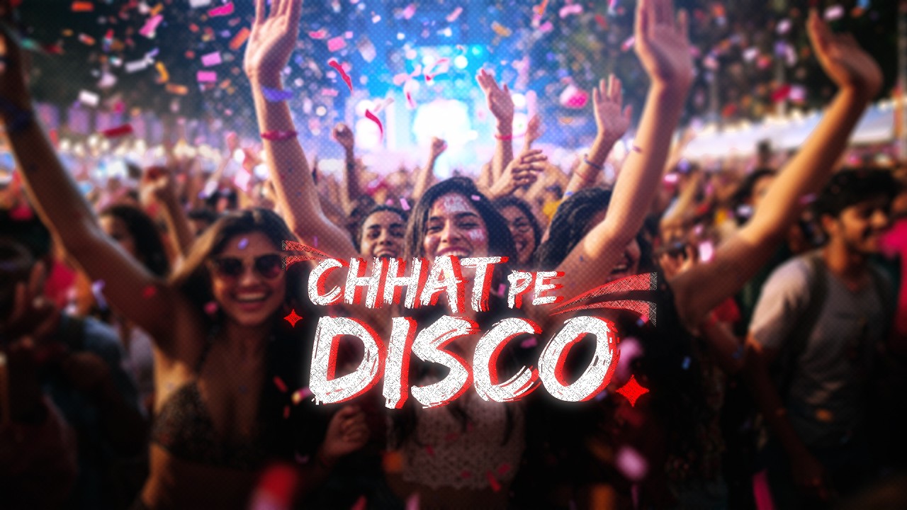 Chhat Pe Disco | Night party vibe Official (Lyric Video) | singwithai