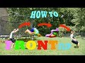 How to do a frontflip on ground and trampoline  best tutorial  learn in 5 minutes start tricking