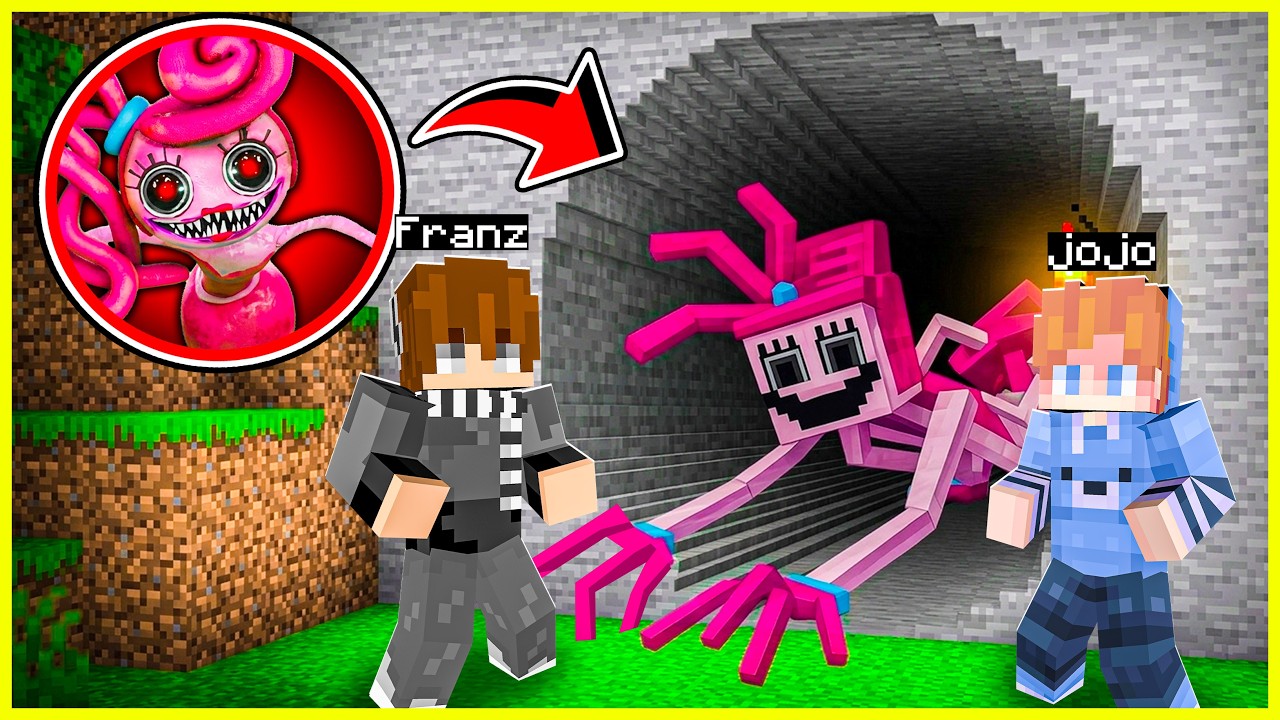 FRANZ & JOJO MENEMUKAN GOA ANOMALI MOMMY LONG LEGS di MINECRAFT!