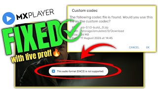 MX Player Me EAC3 Audio Not Supported Fix 2026 🔥| This Audio Format (EAC3) Is Not Supported Solution screenshot 3
