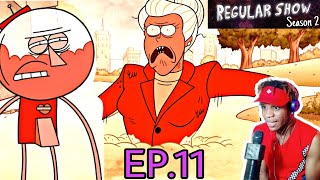 Мульт Regular Show season 2 episode 11 Reaction