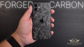 iPhone 12 Forged Carbon Skin | SopiGuard