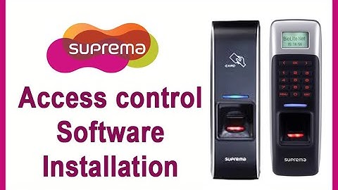 Suprema Access Control Software Full Configuration and use -Asa Technologybd