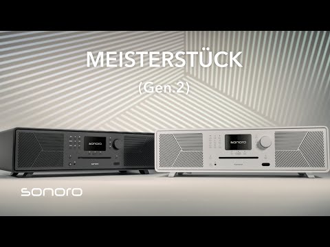 sonoro MEISTERSTÜCK (Gen. 2) - All In One Audiosystem der neuen Generation