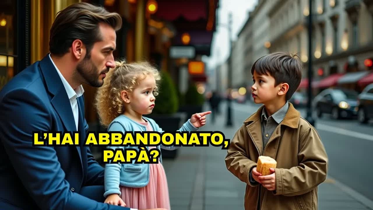 LA FIGLIA DEL MILIARDARIO INDICÒ： «PAPÀ, È MIO FRATELLO!» — E IL MILIARDARIO SI SCIOLSE IN LACRI