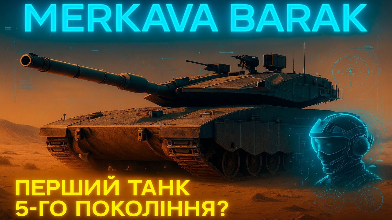 MERKAVA BARAK: НАЙНОВІШИЙ 