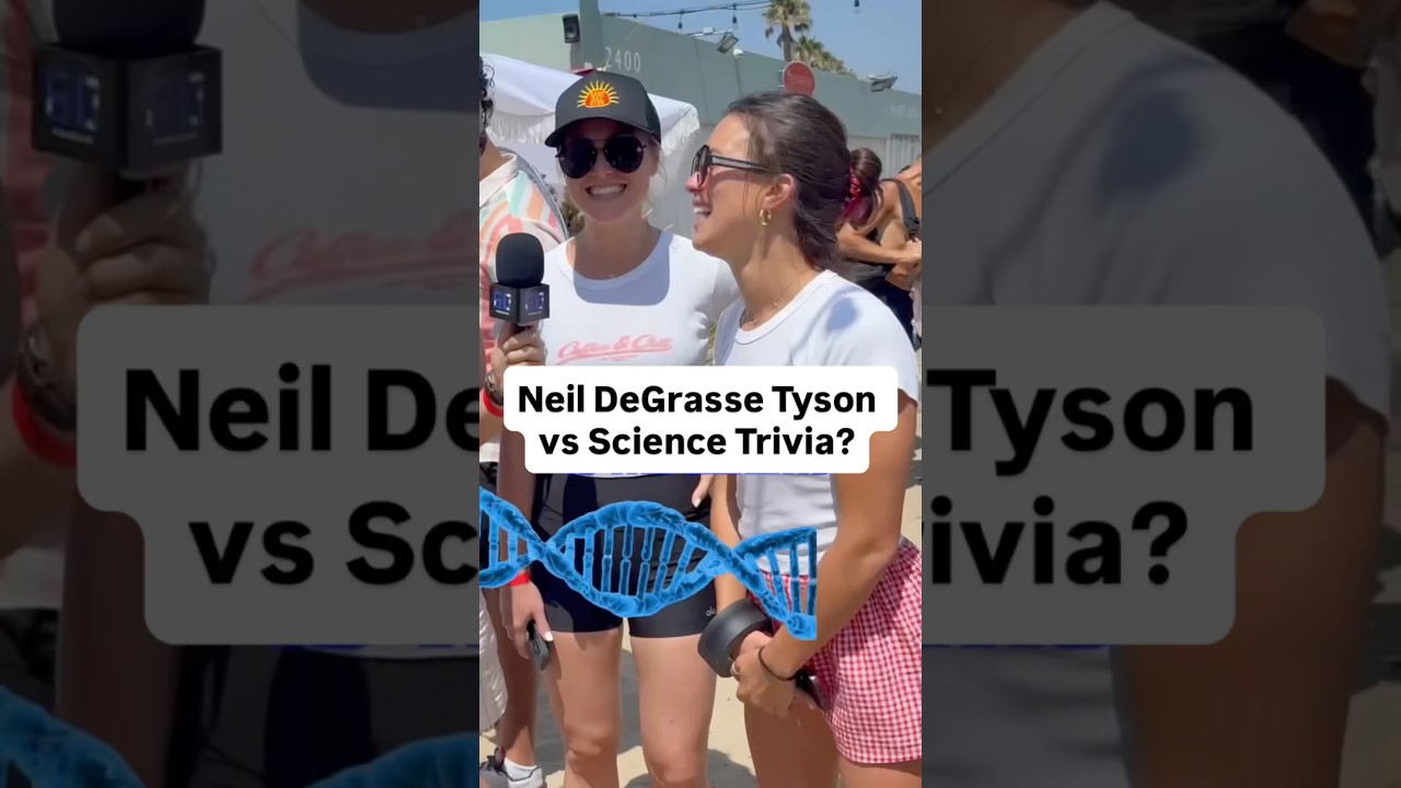 👀 Neil DeGrasse Tyson vs science trivia? #shorts