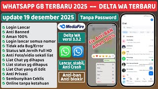 WhatsApp Delta Update Versi Terbaru v3.3.2 diperbarui 19 Desember 2025 ⚡WA GB Stabil Anti Lambat screenshot 1