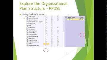 Using Free Search in OM 2: PPOSE 2: Display Org. Plan