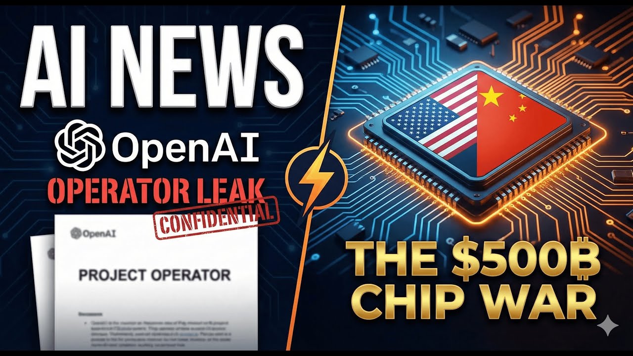 AI News: OpenAI’s "Operator" LEAK & The $500B Chip War