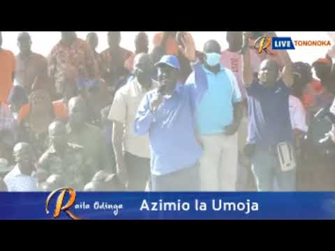 Ruto ni mwizi na mnamjua!!Raila Full speech at Tononoka Ground!!