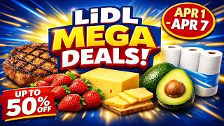 LIDL WEEKLY AD! 🛒 Top Deals & Spring Savings (Apr 1 – Apr 7, 2026) 😱 #Lidl #WeeklyAd