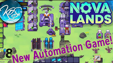 Nova Lands 8 - I DID A SPACEWALK, LOOK WHAT I FOUND! - (Factorio + Forager!) First Look, Let