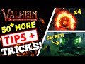 Valheim 50+ MORE Tips and Tricks - VERY USEFUL!