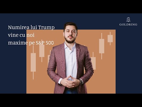 Numirea lui Trump vine cu noi maxime pe S&P 500