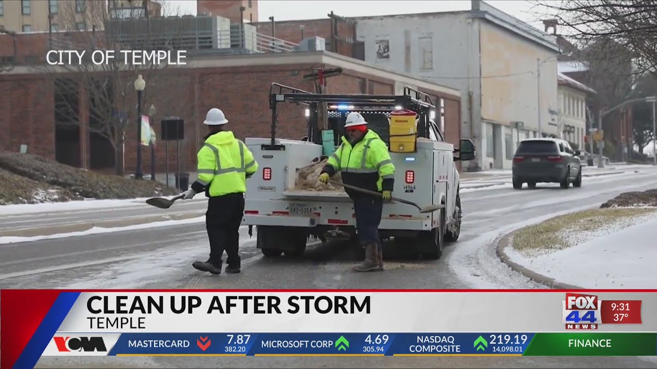 Clean up after the storm - YouTube