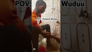 How to perform Ablution Fastest Wudu #wudu #muslim #islam