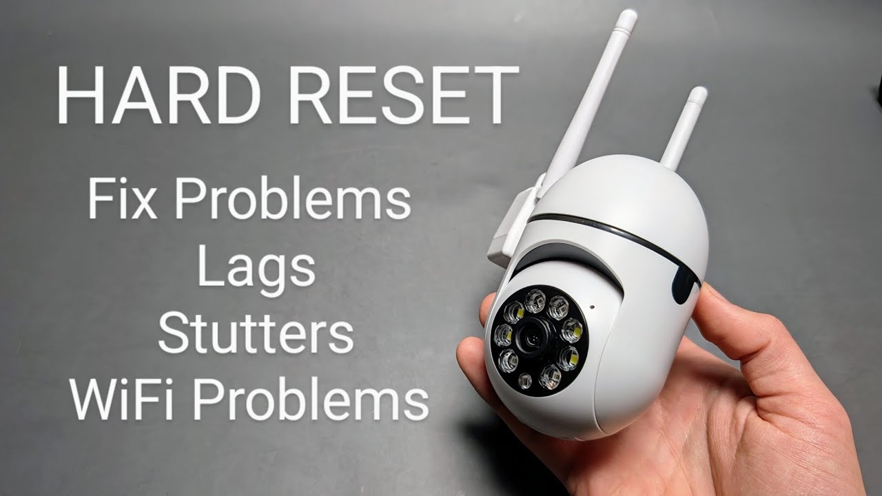 Сброс и устранение проблем — беспроводная WiFi-камера видеонаблюдения Yi IoT с IP-подключением и ...