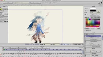 Anime Studio 10 - Pro - Improved Onion Skins - Feature Overview